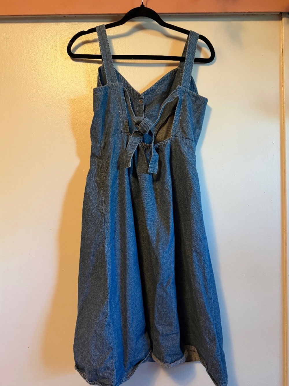 DAHLIA UK denim button dress